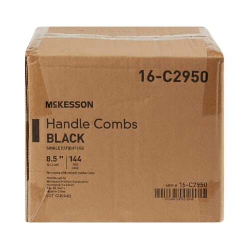 Handle Comb McKesson 8.5 Inch Black Polypropylene - Image 5
