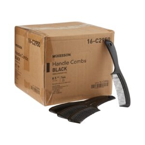 Handle Comb McKesson 8.5 Inch Black Polypropylene