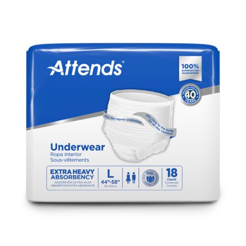 Unisex Adult Absorbent Underwear Attends® Care Pull On - Image 13