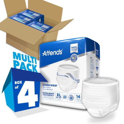 Unisex Adult Absorbent Underwear Attends® Care Pull On X-Large