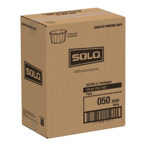 Souffle Cup Solo® White Paper Disposable - Image 7