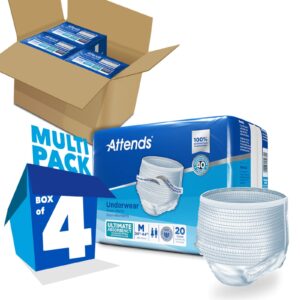 Unisex Adult Absorbent Underwear Attends® Advanced Pull On