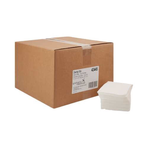 Dental Bib graham medical® 13-1/2 W X 18 L Inch White NonSterile - Image 4