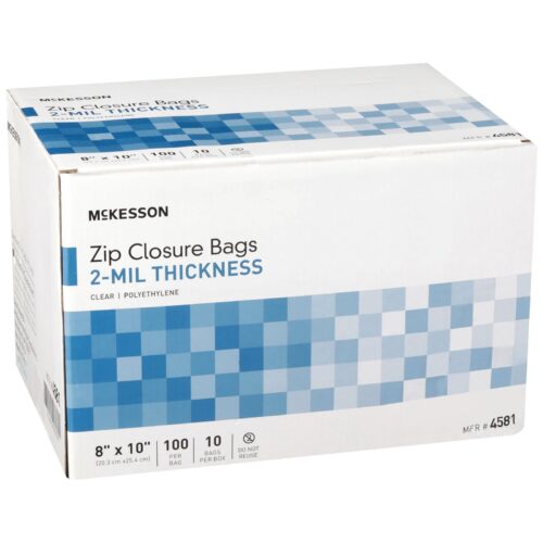 Reclosable Bag McKesson Polyethylene Clear Zipper Closure - Image 6