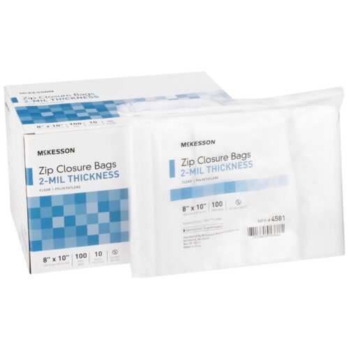 Reclosable Bag McKesson Polyethylene Clear Zipper Closure - Image 7