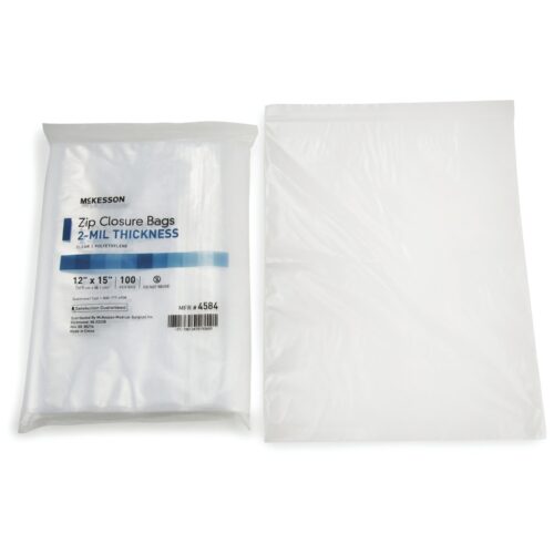Reclosable Bag McKesson Polyethylene Clear Zipper Closure - Image 13