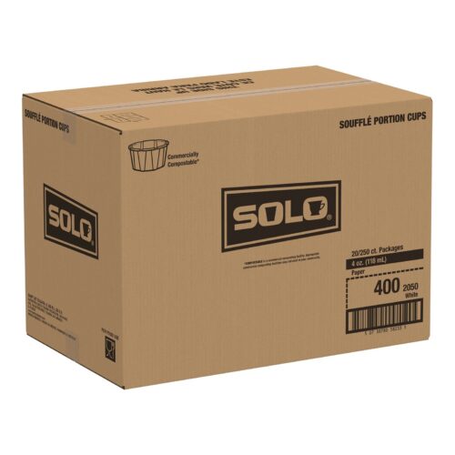 McKesson Cup Souffle Paper 3/4Oz 250Ea/Sl 20Sl/Cs Solo - Image 2
