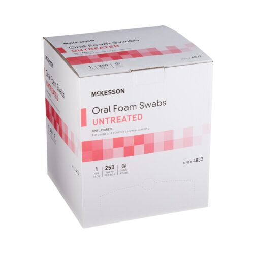 Oral Swab McKesson Untreated Foam Tip 1 per Pack - Image 6