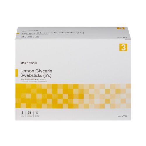 Lemon Glycerin Swabstick McKesson Rayon Tip 3 per Pk - Image 7