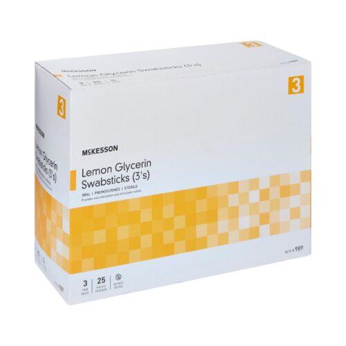 Lemon Glycerin Swabstick McKesson Rayon Tip 3 per Pk - Image 6