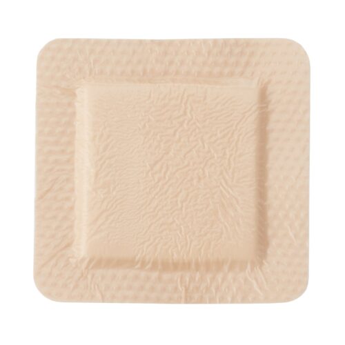 Foam Dressing McKesson With Border Film Backing Silicone Gel Adhesive Square Sterile - Image 12
