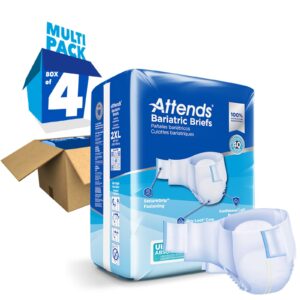 Unisex Adult Incontinence Brief Attends® Bariatric Disposable