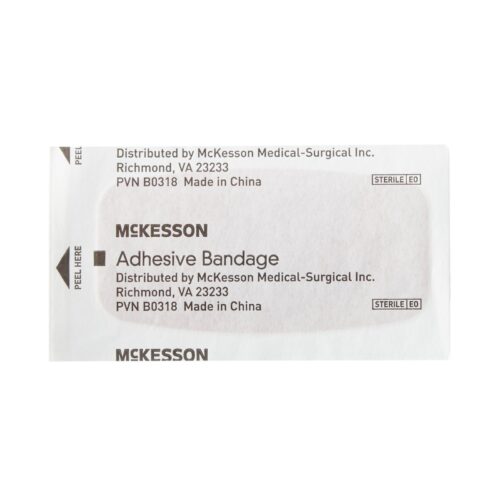 Adhesive Strip McKesson Fabric Rectangle Tan Sterile - Image 5