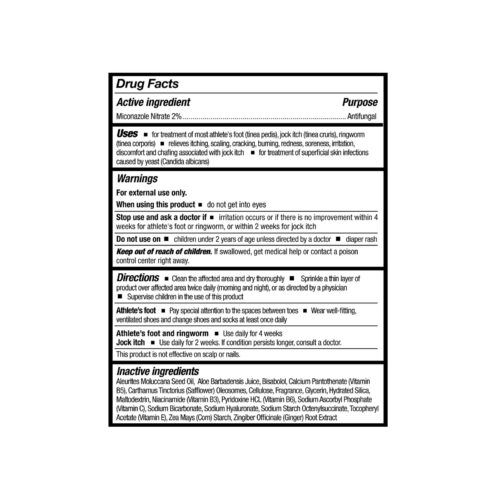 Antifungal Thera® 2% Strength Powder 3 oz. Shaker Bottle - Image 2