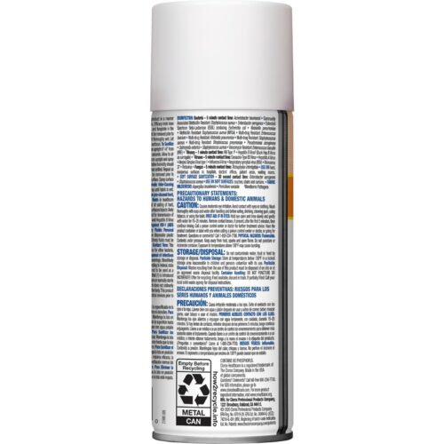 Clorox Healthcare® Citrace® Hospital Surface Disinfectant / Sanitizer Alcohol Based Aerosol Spray Li - Image 6