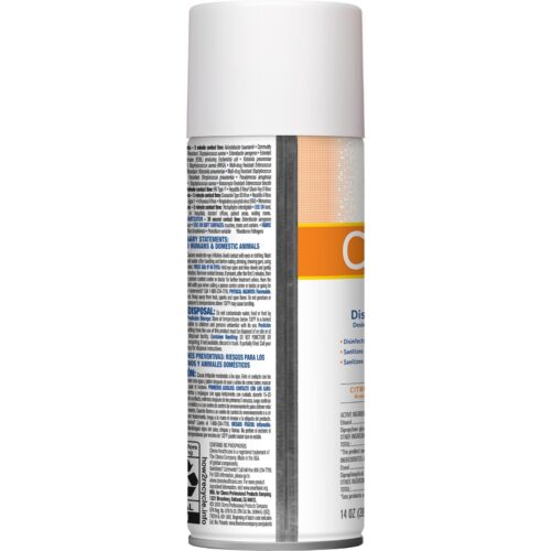 Clorox Healthcare® Citrace® Hospital Surface Disinfectant / Sanitizer Alcohol Based Aerosol Spray Li - Image 3