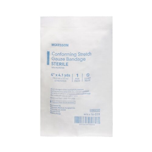 Conforming Bandage McKesson 4 Inch X 4-1/10 Yard Sterile - Image 4