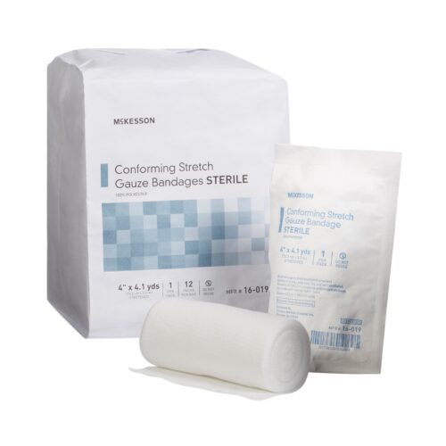 Conforming Bandage McKesson 4 Inch X 4-1/10 Yard Sterile - Image 6