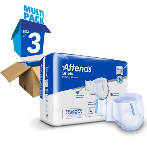 Unisex Adult Incontinence Brief Attends® Care Advanced