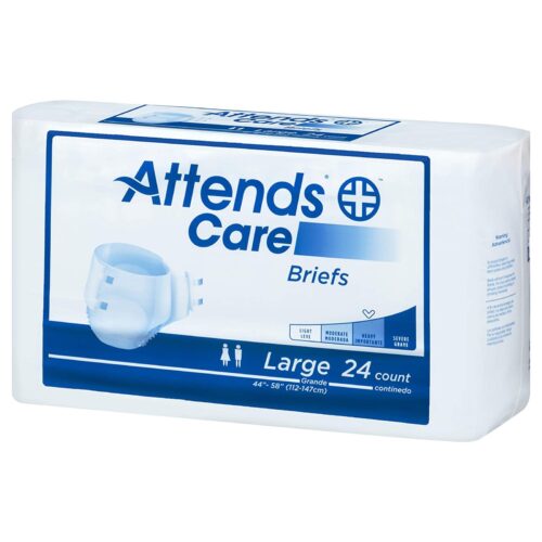 Unisex Adult Incontinence Brief Attends® Care - Image 4