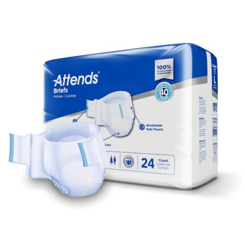 Unisex Adult Incontinence Brief Attends® Care Advanced - Image 22