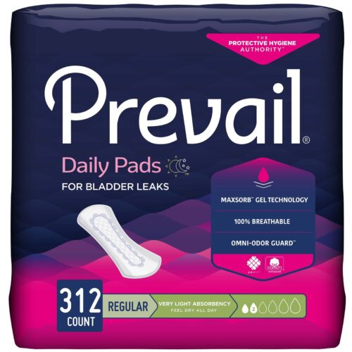 Bladder Control Pad Prevail® Daily Pads Light Absorbency Polymer Core One Size Fit - Image 5