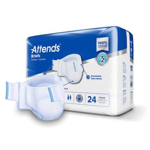 Unisex Adult Incontinence Brief Attends® Care Advanced - Image 14