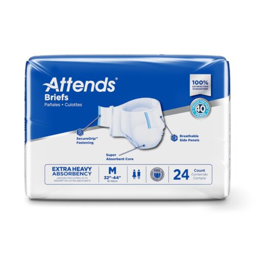Unisex Adult Incontinence Brief Attends® Care Advanced - Image 13