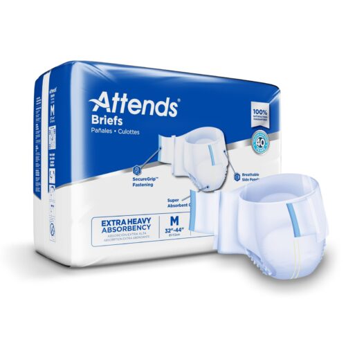 Unisex Adult Incontinence Brief Attends® Care Advanced - Image 15