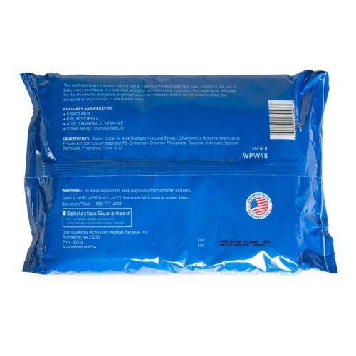 Personal Cleansing Wipe McKesson Soft Pack Scented 48 Count - Image 2