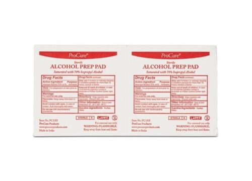 ProCure Alohol Prep Pads - Image 2