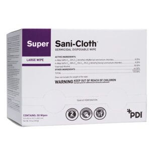 Super SaniCLoth Germicidal Large Wipes
