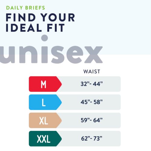 Unisex Adult Incontinence Brief Prevail® Nu-Fit® Large - Image 3
