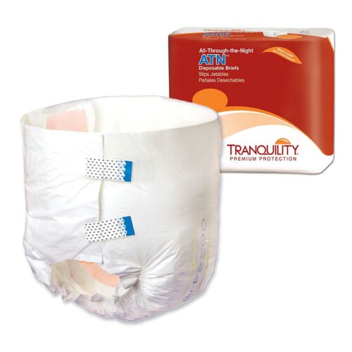 Unisex Adult Incontinence Brief Tranquility® ATN Disposable Heavy Absorbency - Image 4