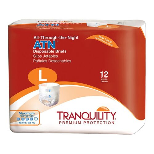 Unisex Adult Incontinence Brief Tranquility® ATN Disposable Heavy Absorbency - Image 2