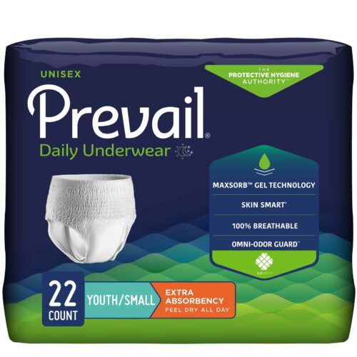 Unisex Youth Absorbent Underwear Prevail® Daily